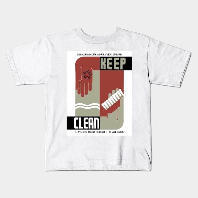 Keep Clean Kids T-Shirt by alexp01